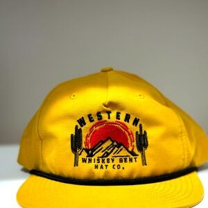 Whiskey Bent hat.